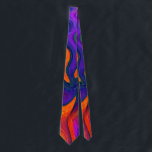 Wild Thing cool modern abstract art Tie<br><div class="desc">Wild Thing cool modern abstract art tie. Cool art on a tie by the artist of CAOS Cool Art On Stuff.</div>