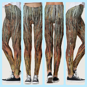 Wild Thing Elemental Energy Pattern Customizable Leggings