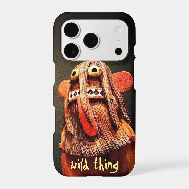 Wild Thing Poupée Kachina Visage photo mignon Amus (Verso)