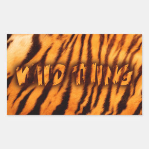 WILD THING STICKER