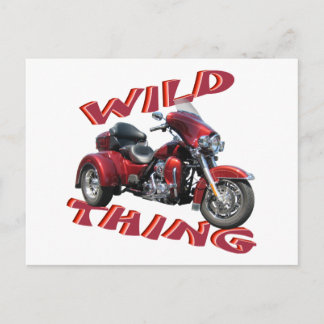 Wild Thing Trike Postcard