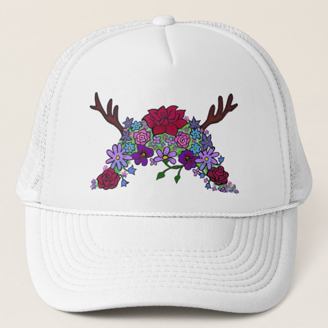Wild Thing Wildflower Queen Trucker Hat (Front)