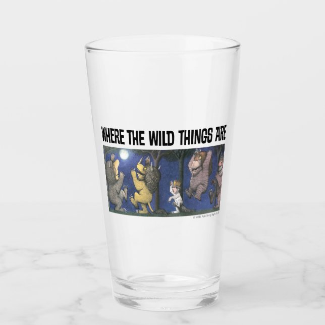 Wild Things and Max Dancing in Moonlight Glass (Front)