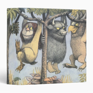 Wild Things and Max Swinging From Trees Binder
