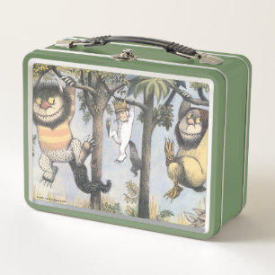 Wild Things and Max Swinging From Trees Metal Lunch Box