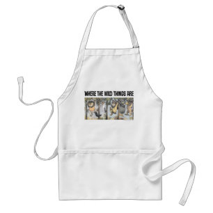Wild Things and Max Swinging From Trees Standard Apron