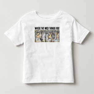 Wild Things and Max Swinging From Trees Toddler T-shirt