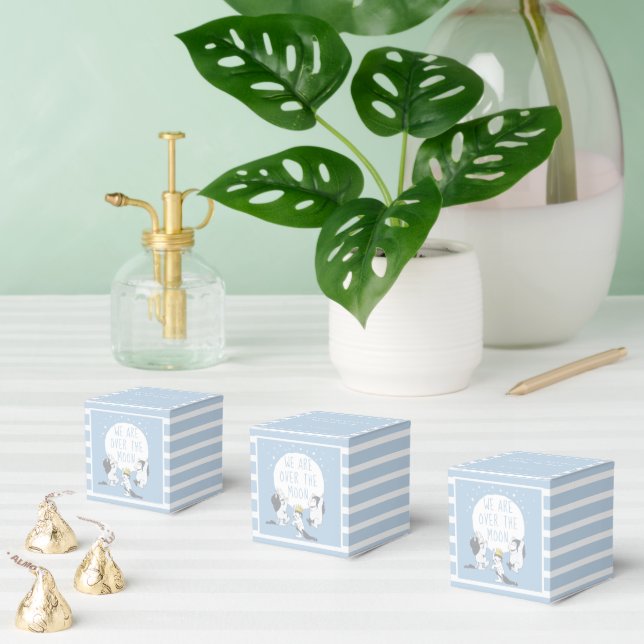 Wild Things | Over the Moon Boy Baby Shower Favor Box (Multiple)