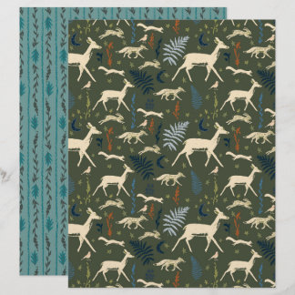 Wild Things Scrapbooking Papers