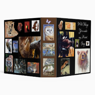 "Wild Things You Make My heart Sing" Binder