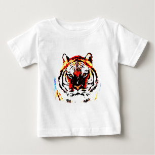 Wild Tiger Artwork Baby T-Shirt