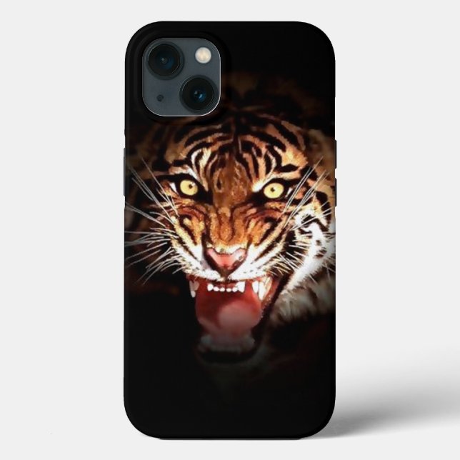 Wild Tiger Artwork Case-Mate iPhone Case (Back)