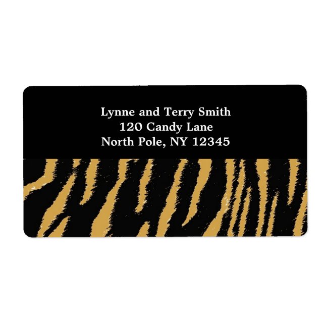 Wild Tiger Fur Pattern (Front)