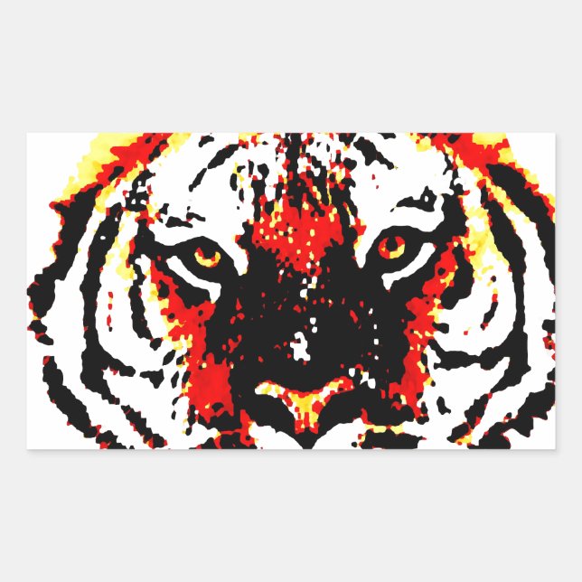 Wild Tiger Sticker (Front)