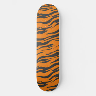 Wild Tiger Stripe - animal print Skateboard DP7