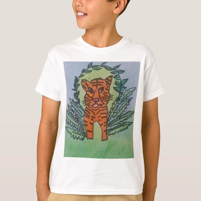 wild tiger T-Shirt (Front)