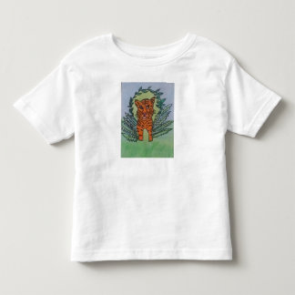 wild tiger toddler t-shirt