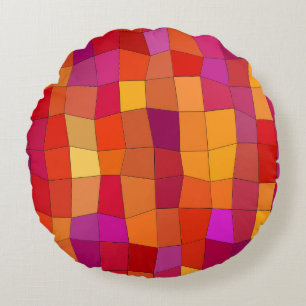 Wild Timez.... Round Pillow