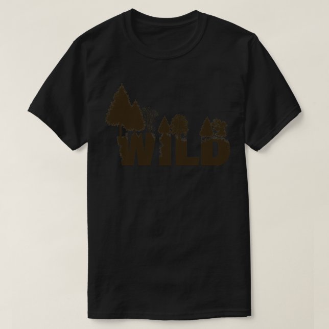 Wild Trees T-Shirt (Design Front)