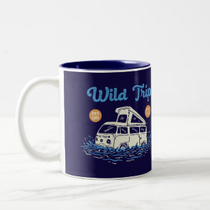 Wild Trip Two-Tone Coffee Mug