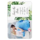 Wild Tropical Palm Picture Save the Date