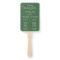 Wild Tropical Palm Wedding Program Fan