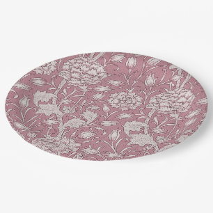 Wild Tulip by William Morris Paper Plate