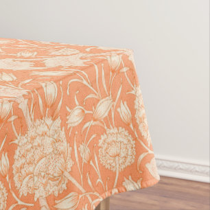 Wild tulip duotone bouquet pattern  tablecloth