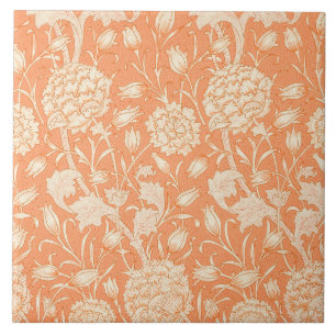 Wild Tulip Pattern (by William Morris) Tile