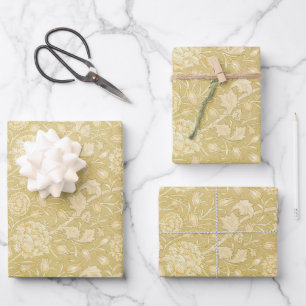 Wild Tulips by William Morris, Vintage Flowers Art Wrapping Paper Sheet
