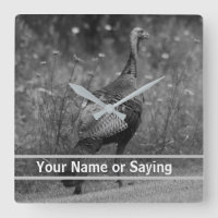 Wild Turkey B&W photo