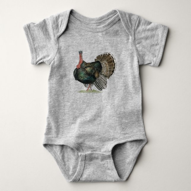 Wild Turkey Baby Bodysuit (Front)