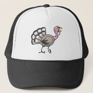 Wild Turkey Bird Trucker Hat