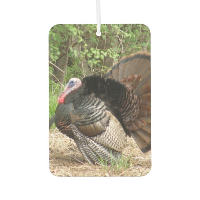 Wild Turkey Car Air Freshener (Front)