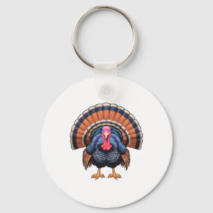 Wild turkey keychain