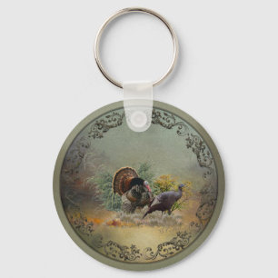 Wild turkey keychain