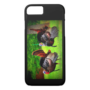 Wild Turkeys Decorated Phone Case