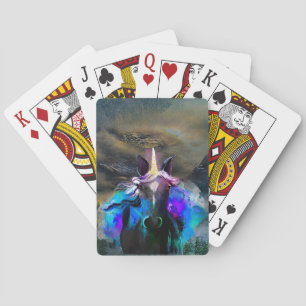 Wild Unicorn Playing Cards