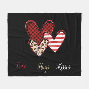 Wild valentine  fleece blanket