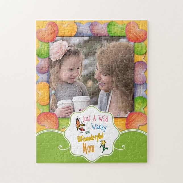 Wild Wacky Wonderful Mom Gifts Jigsaw Puzzle (Vertical)