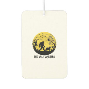Wild Walkers Bigfoot Walking Bernese Halloween Hau Air Freshener