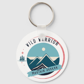 Wild Warrior Mountain Seeker Keychain