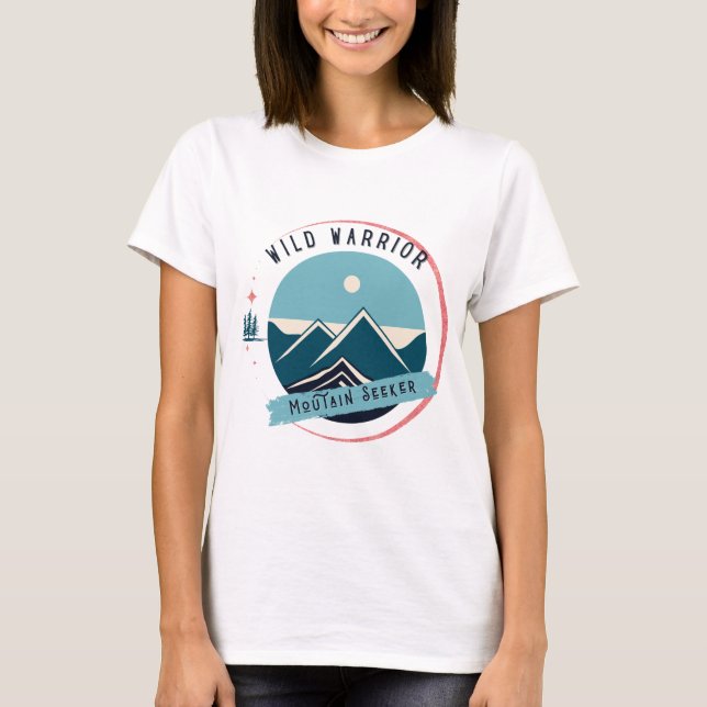 Wild Warrior Mountain Seeker T-Shirt (Front)