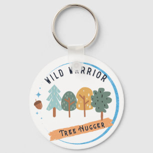 Wild Warrior Tree Hugger Keychain