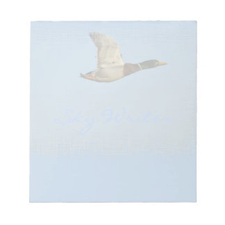 Wild Water Fowl Wildlife Bird-lover Duck design Notepad