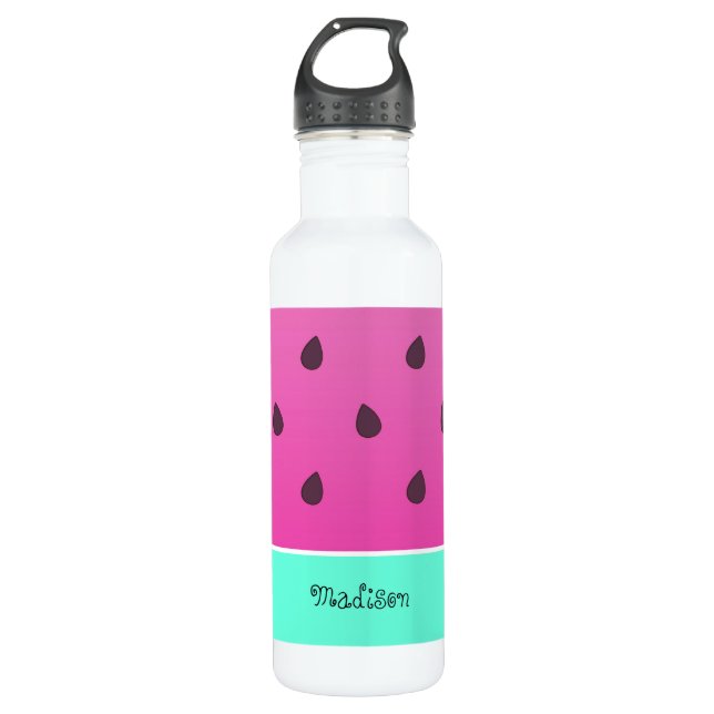 Wild Watermelon Slice | Personalized 710 Ml Water Bottle (Front)