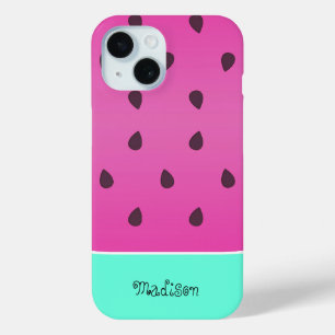 Wild Watermelon Slice   Personalized iPhone Case
