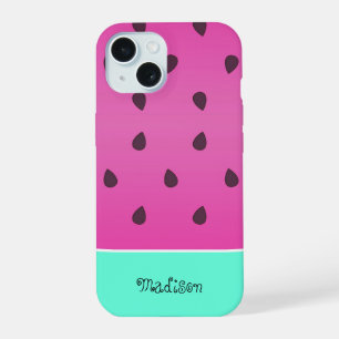 Wild Watermelon Slice Personalized iPhone Case