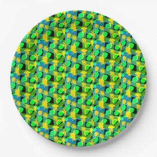 Wild Wave! Paper Plate
