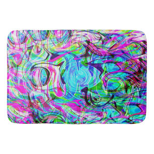 Wild waves....... bath mat